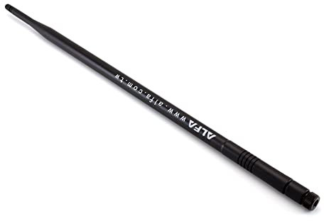 ALFA Network ARS-N19, WiFi 2.4 GHz 9dBi Antenna RP-SMA, Nero