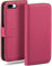moex Book Case für iPhone 7 Plus/iPhone 8 Plus Handyhülle mit Kartenfach, Hülle klappbar 360 Grad Schutzhülle, Klapphülle Flip Case Cover, PU Leder Handytasche Lederhülle, Pink