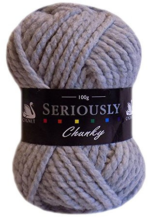 Cygnet Seriously Chunky - 195 Light Grey