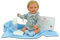 Nines d'Onil 1038 Nines Reborn Babypuppe,Puppe mit beweglichem Körper, kann Jede Position annehmen. Inklusive Windel, Schnuller, Flasche und Decke