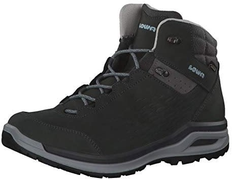 Lowa Damen Locarno GTX Qc Trekking-& Wanderstiefel, Grau Anthrazit Eisblau 9771