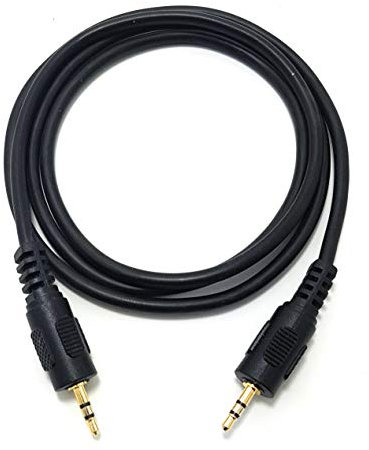 MainCore 1m 2.5mm to 2.5mm Jack Audio/Video Stereo Cable Lead Gold Plated Contacts (1m)