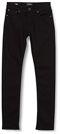 Herren Jack & Jones Slim Fit Jeans Glenn Skinny Tapered JJI Glenn ORIGINAL AM, Farben:Schwarz, Größe Jeans:29W / 30L