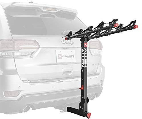 Allen Sports Deluxe+ Schnellspanner 5 Fahrradträger für 5.1 cm Kupplung, Modell 850QR, schwarz