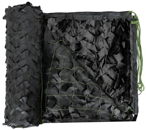 LOOGU Tarnnetz mit verstärktem Sonnenschutz Verstecktes Camouflage-Netz für Jagd Sichtschutz Militär in Garten Wüste Dschungel Verschiedene Designs und Größen