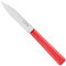 Opinel - N°313 Couteau Cranté de Cuisine Les Essentiels - Lame Dentée Acier Inoxydable - Manche Polymère Robuste - Passe au Lave-Vaisselle - Léger - Rouge