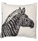 David Fussenegger Kissen Zebra schwarz 50x50cm