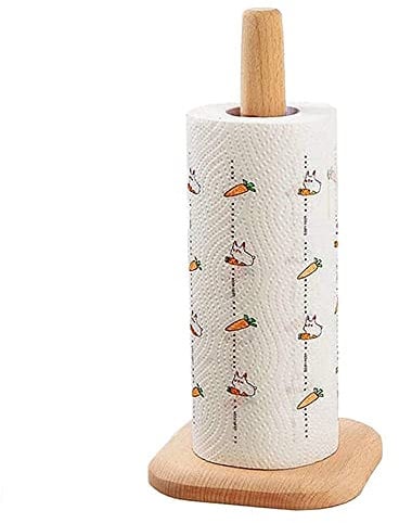 Portarotolo di Carta da Fattoria, Supporto per Rotolo di Carta Assorbente, Base Antiscivolo Per Asciugamani Cucina, per Cucina, Bagno, Decorazione Domestica