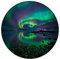 Erwachsene Puzzles 1000 Teile Aurora Borealis Puzzle DIY Art-67,5 cm im Durchmesser