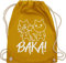 Shirtracer Turnbeutel Rucksack - Anime Geschenke - Baka! mit Katzen - weiß - Unisize - Senfgelb - turnen beutel turn tasche kordelzugbeutel baumwolle kordel kinder stoff einfarbig baumwoll