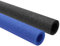 AWM Trampolin Schaumstoff 100 cm Schaumstoffrohre Schaumstoffpolster Stangenschutz Made in EU (Blau + Anthrazit, 16 Stück)