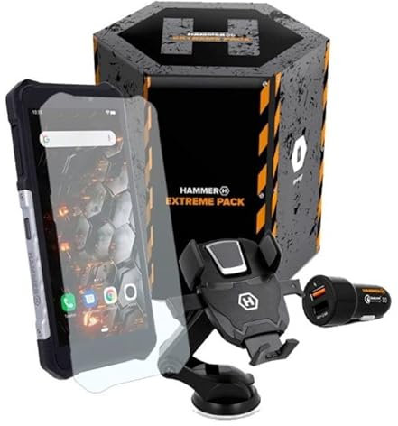 MyPhone Hammer Iron 3 LTE Dual Silver Extreme Pack
