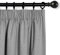 MYSKY HOME Gardinen Blickdichte Vorhänge Schlafzimmer Vorhang Kräuselband Kälteschutz Blackout Curtain Verdunkelung, H 225 x B 140 cm, Dunkelgrau, 2er Set