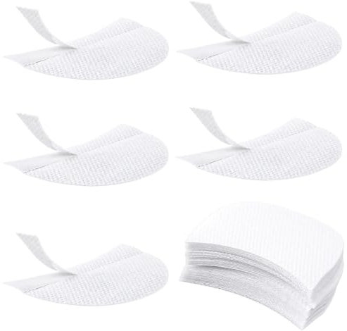 150 Stück Lidschatten Protector Pads, Lidschattenschild Schutz Aufkleber Augen Make-Up Anwendungswerkzeug Lippen Eyeliner Schablone zum Verhindern Wimpernverlängerung Tönung Make-up Rückstand