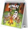 Grupo Erik Kalender 2025 Tischkalender Ketnipz Kalender 2025 Familienplaner Tischkalender 2025 zum Aufstellen 20 x 17 cm Jahreskalender 2025
