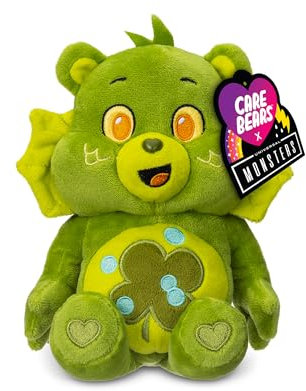 Care Bears Universal Monsters 22,9 cm große Plüschfigur – Glücksbär als Kreatur aus der schwarzen Lagune – weicher, kuscheliger Plüsch, Stofftier für Mädchen und Jungen, ab 4 Jahren