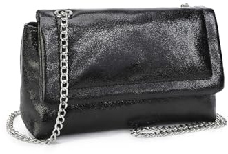 VNFIOEI kleine Clutch mit Kette, modische Umhängetasche elegante Abendtasche Mini Handtasche