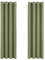 MRTREES Abdunkelnde Vorhänge Blickdicht Grün mit Ösen 2er Set, Ösenschal Gardinen Wohnzimmer Modern 220 cm Lang, 140 cm Breit, Vorhang Verdunkelung Kinderzimmer, Blackout Curtains Living Room