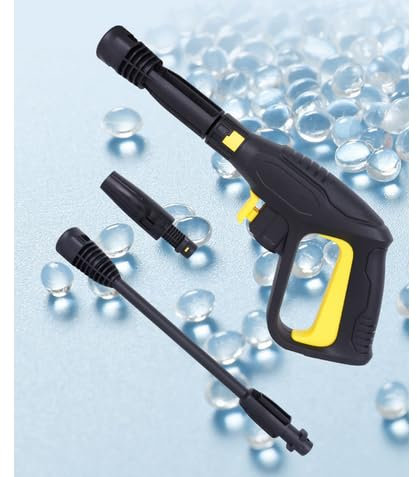 Hochdruckreiniger Pistole Zubehör Rotationsdüse - Hochleistungs- Kompatibel mit Kärcher K2 - K7 Serie, Kompatibel mit Kärcher/Lavor/Parkside Hochdruckreiniger - Einstellbare Hochdrucksprühpistole