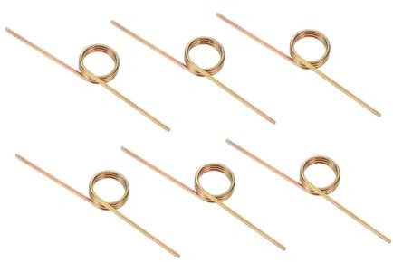 SOLUSTRE 6pezzi Torsione Ricambio in Metallo Resistente e Regolabile Per Supporto Del Del Bidone Della Spazzatura