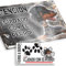 Perro Dobermann Cuidado con el Perro Cartel Español 15x9,5cm - Diseño Vintage Dibond con Pegatina Coche 20x5cm