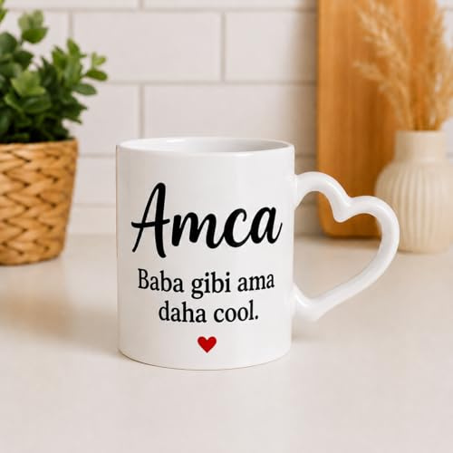 Generisch Personalisierte Tasse mit Namen Anne, Hala, Teyze, Kaffeebecher (Amca)