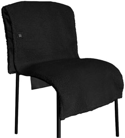 ZPWHYS Elektrisch Beheizbares Sitzkissen, 3-stufige Temperaturregelung, USB-Stromversorgung, Komfortables Design Geeignet for Homeoffice Und Lange Reisen(Black)