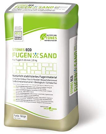 STONES ECO Fugensand 1-20 mm, 25 kg (beige)