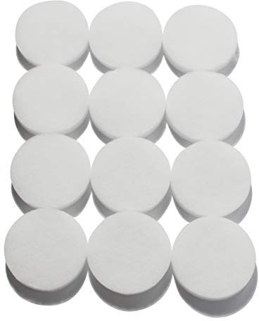 LTWHOME Compatible Fine Filtre Pads Appropriés Convient pour Eheim Classic 2215/350 2616155 (Pack de 12)