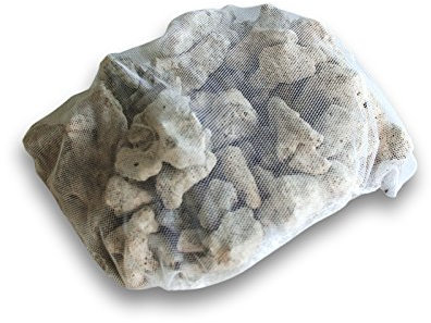 SunSun 0,5kg Aquarium Korallensand, sehr grober Sand für die Besiedlung mit nitrifizierenden Bakterien im Filter, für Teich- und Aquariumfilter