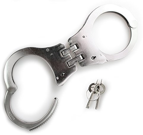 SDG - Doppelgelenk Handschelle Mod. Police, Edelstahl