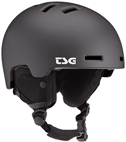 TSG Kinder Arctic Nipper Mini Solid Color Helm, Satin Black, XXS/XS
