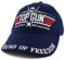 Armycrew US Navy Top Gun Military Aviation Embroidered Adjustable Baseball Cap - Navy, Marineblau, Einheitsgröße