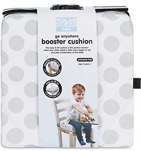 Coussin antidérapant pour chaise haute pour enfant, en synthétique sans BPA, avec deux sangles réglables, 4 pieds, lavable et réutilisable