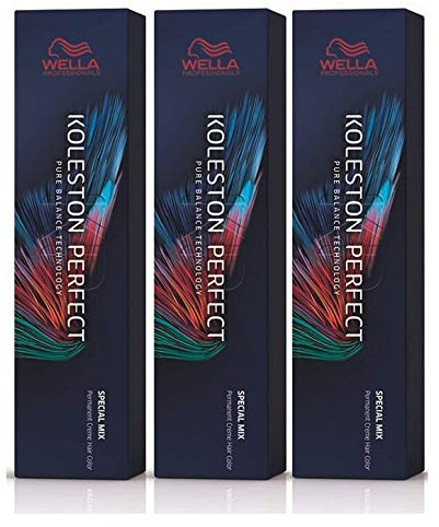 Wella 3 er Pack Koleston Perfect Me+ KP SPECIAL MIX 0/88 blau-intensiv