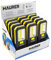 MAURER TORCIA A LED PIEGHEVOLE CON CALAMITA, Nero E Giallo, MM.155X60X23