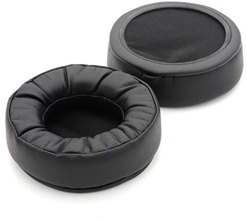 Ersatz-Ohrpolster kompatibel mit AKG N60NC Kopfhörer, Memory-Schaum, Protein-Leder