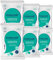 DYMACARE Antibacterial No Rinse Shampoo Cap | Rinse Free Shower Cap That Shampoos & Conditions | PH Balanced Waterless Hair Wash | 6 Caps
