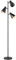 Home Sweet Home Moderner 3 Flammige Stehleuchte | 38.5/38.5/166.5cm | Retro Schwarz Metall E27 Stehlampe | Mit LED-Lichtquelle 4W 2700K | für Wohnzimmer, Schlafzimmer, Büro