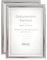 IDEAL TREND 2er 3er 5er 10er Pack Dokument Bilderrahmen 21x29,7 DIN A4 Urkunde Foto Rahmen: Farbe: 2er Pack Silber