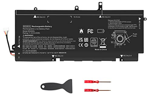 ASUNCELL 45Wh BG06XL Batterie de Remplacement Compatible avec HP EliteBook 1040 G3 P4P90PT 1040 G3 1040 G3 P4P89PT 804175-181 804175-1B1 804175-1C1 805096-001 805096-005 HSTNN-IB6Z 11.4V