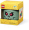 LEGO STORAGE HEAD (LARGE) - GREEN SKELETON - Polypropylene Storage Box with Lid for Kids' Toy Storage, Stackable Organizer, and Fun Storage Solution for LEGO Enthusiasts and Beyond