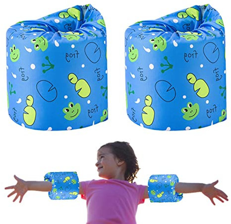 Pulseras de natación para niños | Floaties para niños, pulseras de natación inflables para equipo de entrenamiento de natación, nadadores de bebé para pisc y exterior