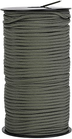 QANYEGN Safety Rope, Climbing Rope, Dynamic Climbing Rope, Polyester Outdoor Hunting for Tree Climbing(bottle green)