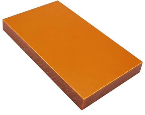 COYOUCO Panneau Électrique D'isolation en Bakélite, Panneau Phénolique, Matières Premières Stratifiées pour Laboratoire Et Bricolage, 150 X 100 Mm, 3 Pièces, Épaisseur 1-6 Mm,4mm
