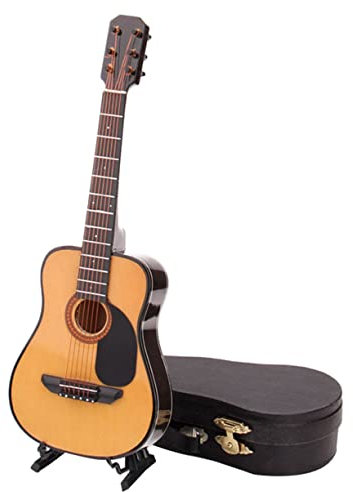 HOOTNEE 1stück Mini Gitarren Modell Dekoration Lifelike Musikinstrument Für Haushalt Und Lehre Als Fotorequisite Oder Für Musikliebhaber