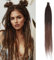 Dreadlocks Extension 24 Zoll Handgemachte Synthetische Dreadlocks 20 Strähnen Haarverlängerungen Loc Reggae Extension Häkel-Flechthaar Synthetisch für Frauen Ombre Brown (1B/30)