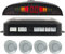 SQUADO - Kit de capteurs de stationnement Desplay Acoustic Auto Reverse System Backup + 4 capteurs (Gris)
