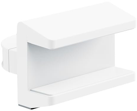 MaxTrack Halterung für Steckdosenleiste – NVZ6WL, Tischklemme zur Montage am Tischbein oder Monitorständer, Steckdosenhalterung