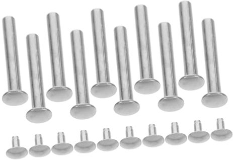 MAGICLULU 10sets Fan Nail Fasteners Fan Rivets and Nuts Kit Folding Repair Accessories